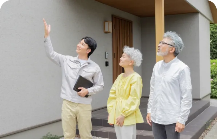 リフォーム相談の様子